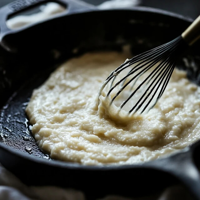 making gluten free roux with sweet rice flour
