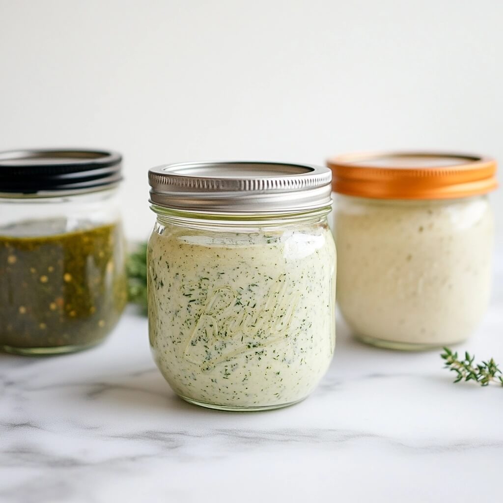 Spicy, vegan, and Mediterranean herby ranch